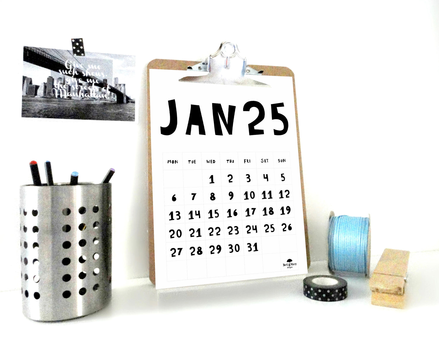 2025 Printable Calendars & Planners