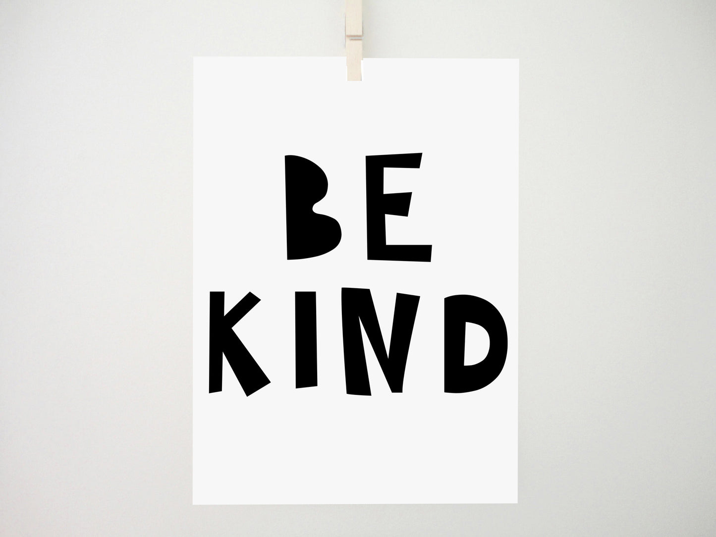 Be Kind Kids Printable Poster | Encouraging Nursery Wall Art | Little Courage Collection