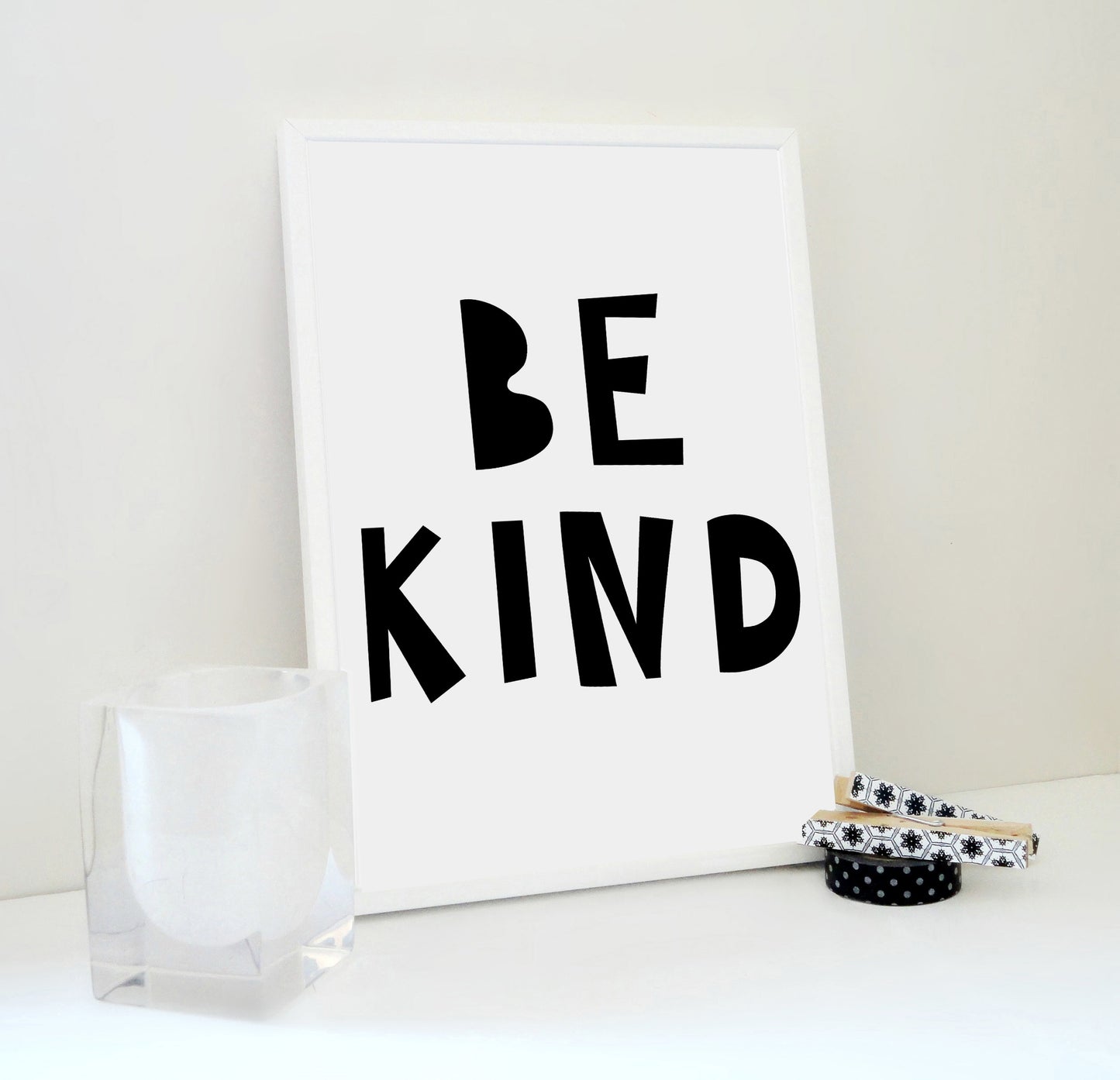 Be Kind Kids Printable Poster | Encouraging Nursery Wall Art | Little Courage Collection