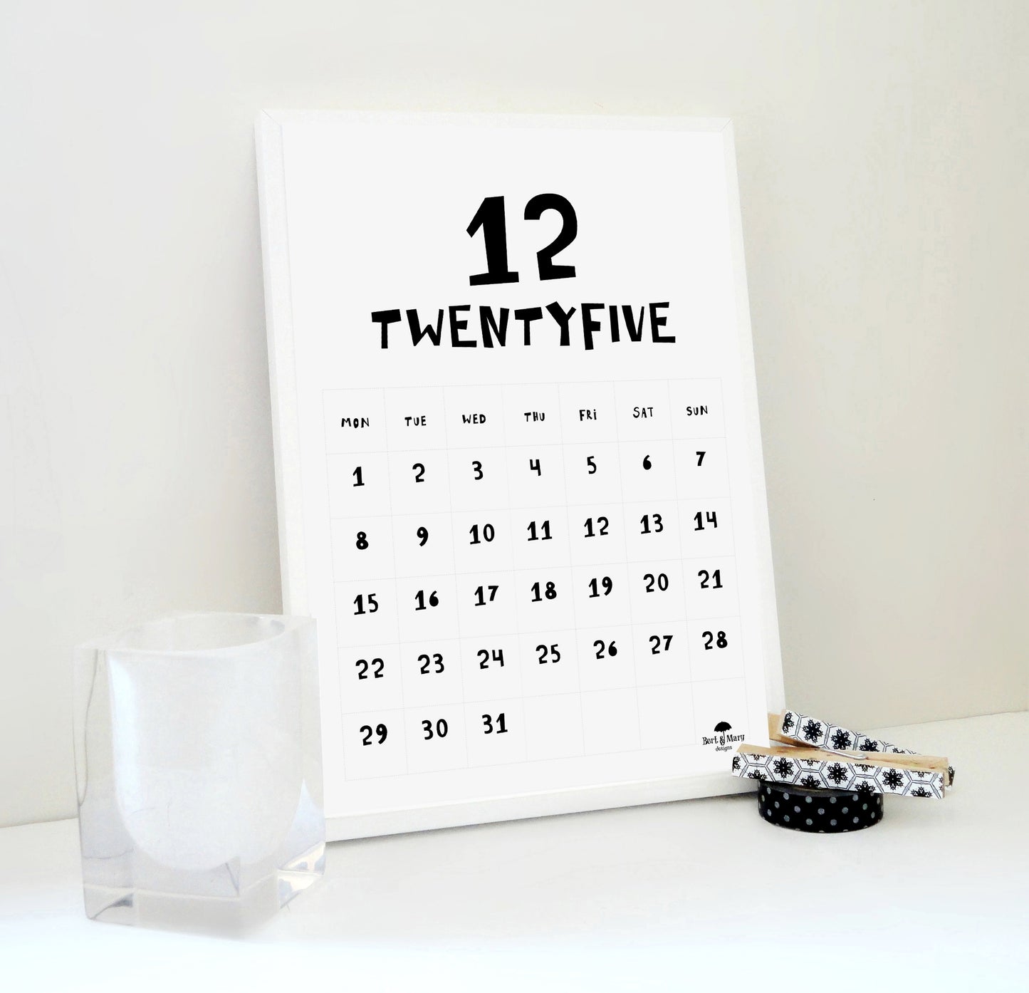 Be Playful 2025 Printable Calendar, 2025 Monthly Calendar