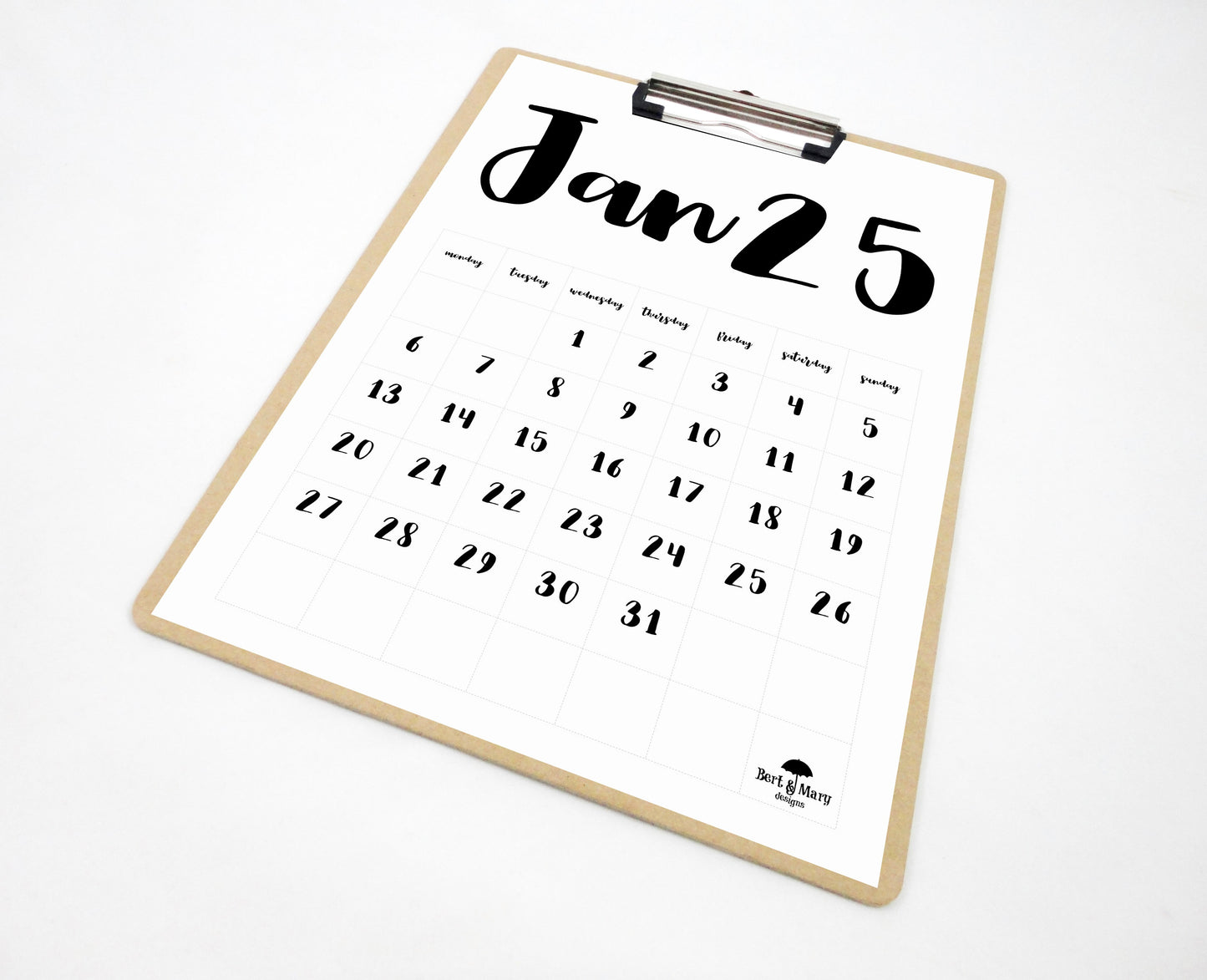 Consider 2025 Printable Calendar, 2025 Monthly Calendar