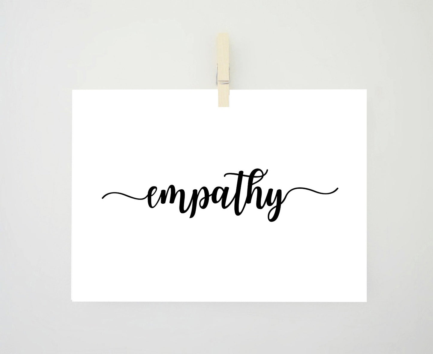 Empathy Printable Print, Empathy Poster