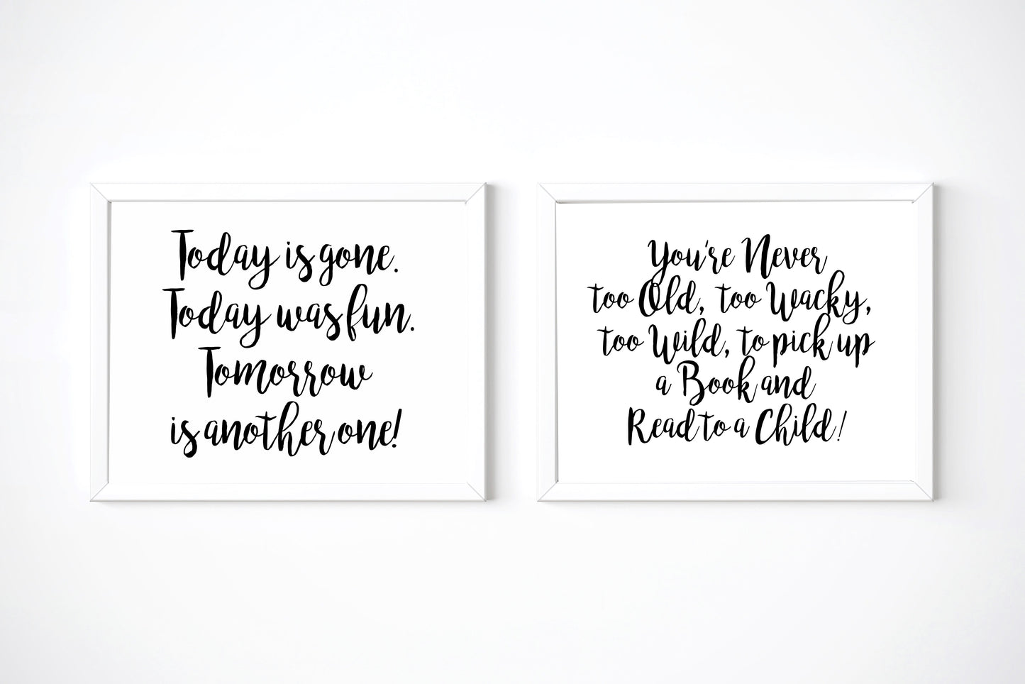 Tomorrow is Another One Quote Printable, Inspirational Printable Print