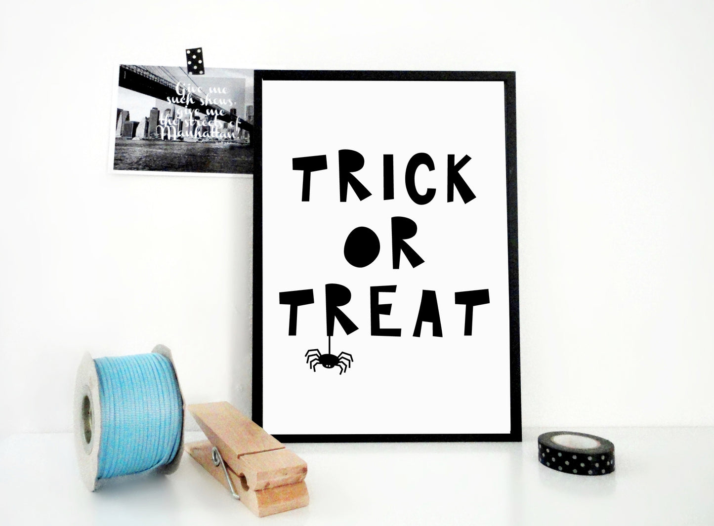 Trick or Treat Print No2, Trick or Treat Printable