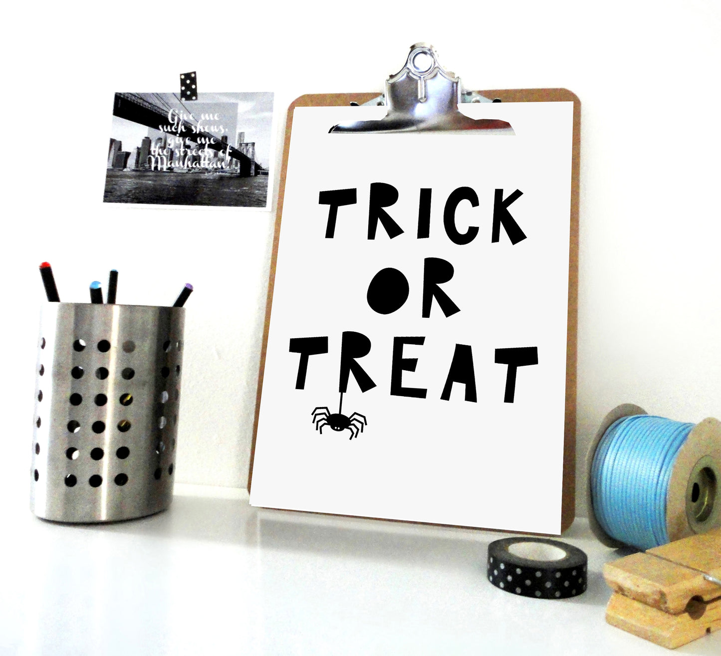 Trick or Treat Print No2, Trick or Treat Printable