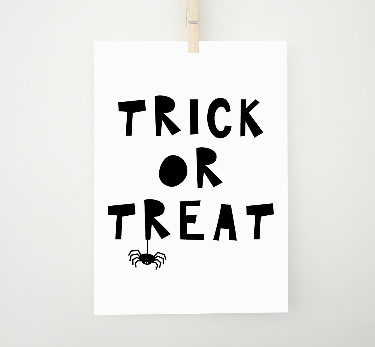 Trick or Treat Print No2, Trick or Treat Printable