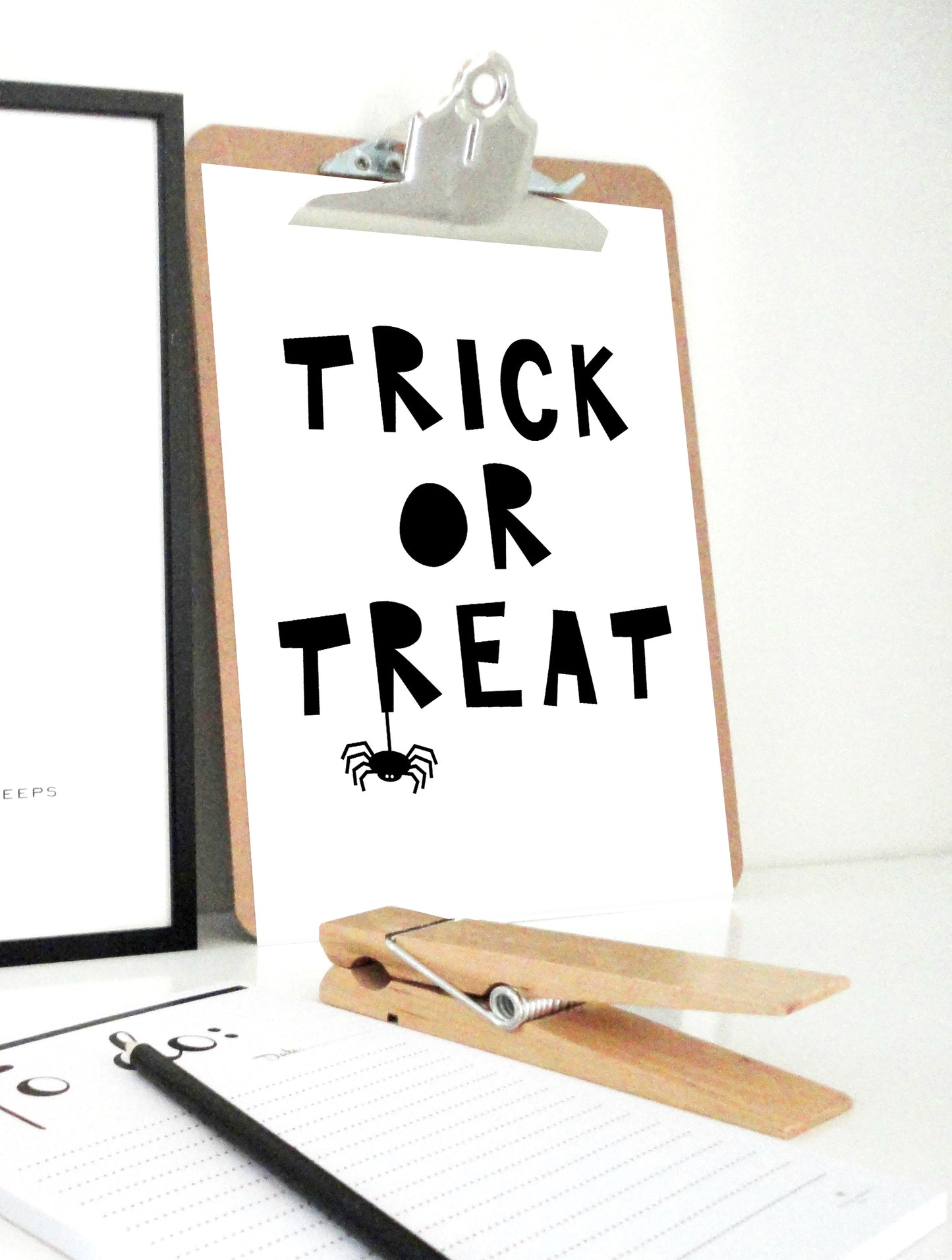 Trick or Treat Print No2, Trick or Treat Printable