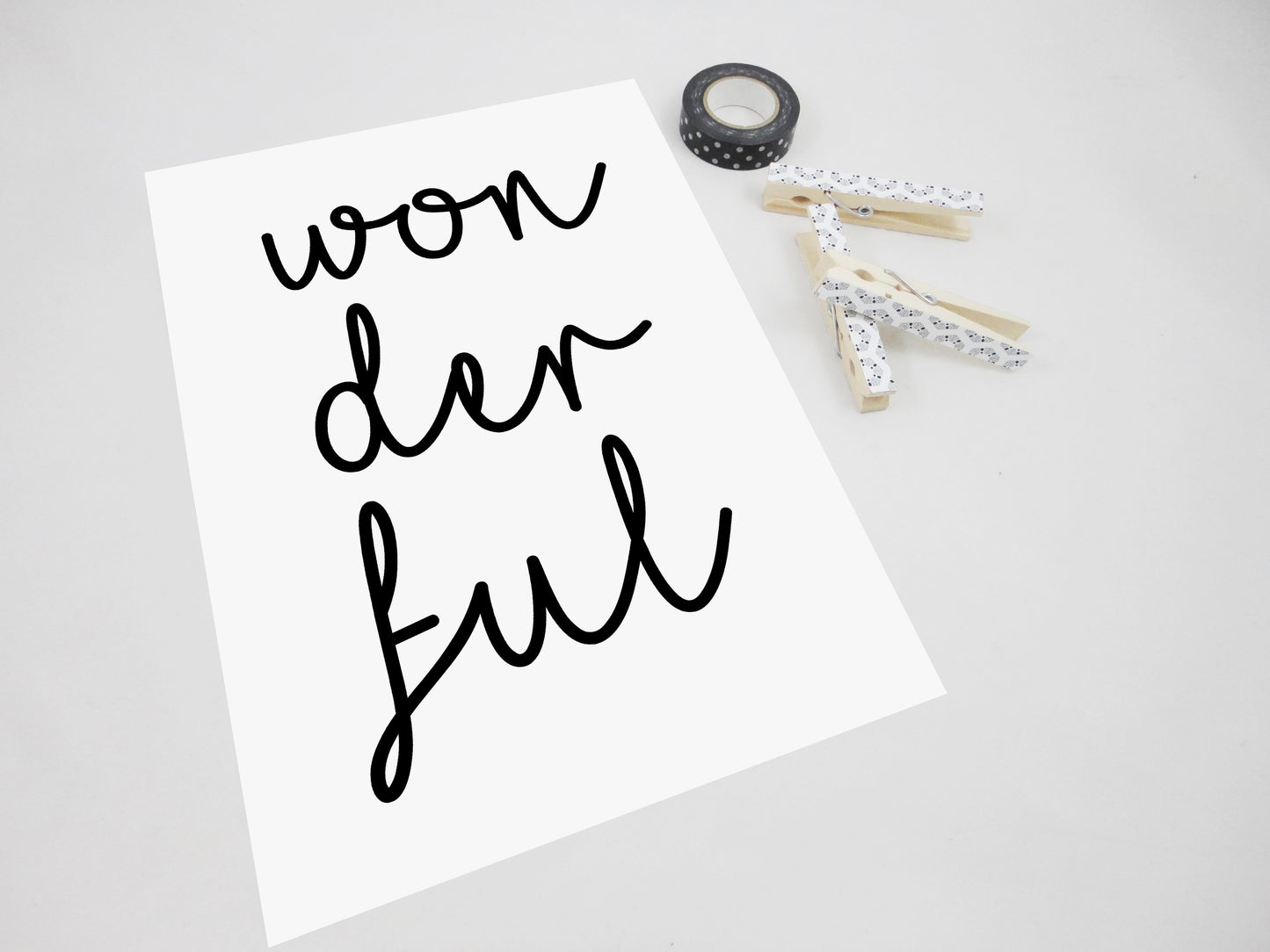 Wonderful no2 Printable, Wonderful Art Print