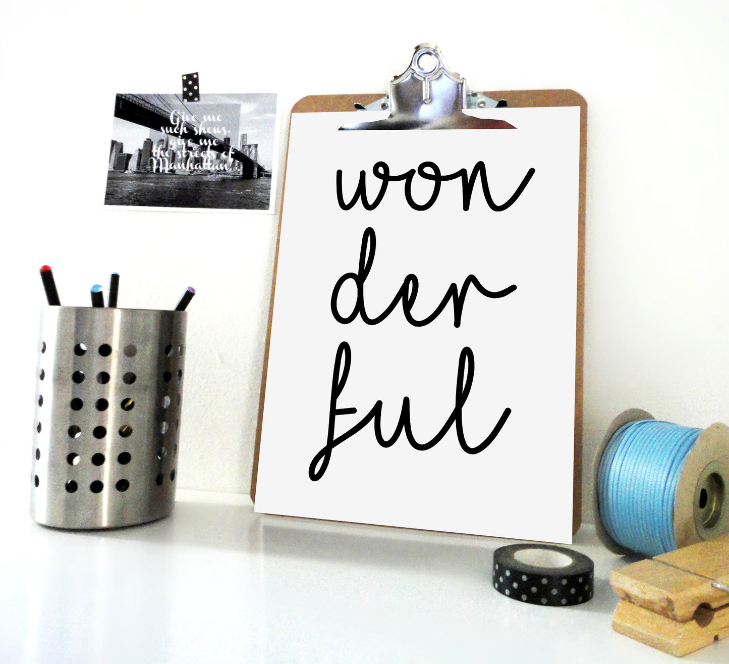 Wonderful no2 Printable, Wonderful Art Print