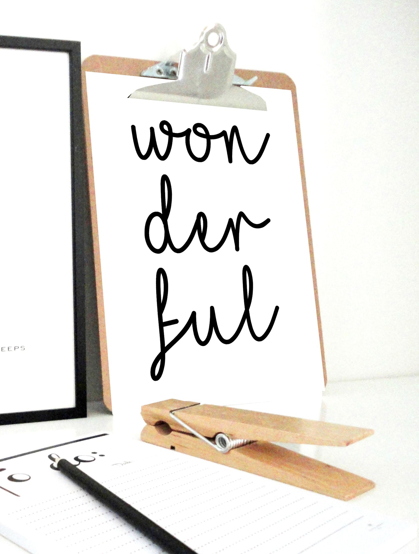 Wonderful no2 Printable, Wonderful Art Print