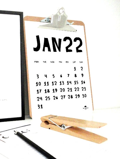 Playful Printable Calendar, 2022 Calendar