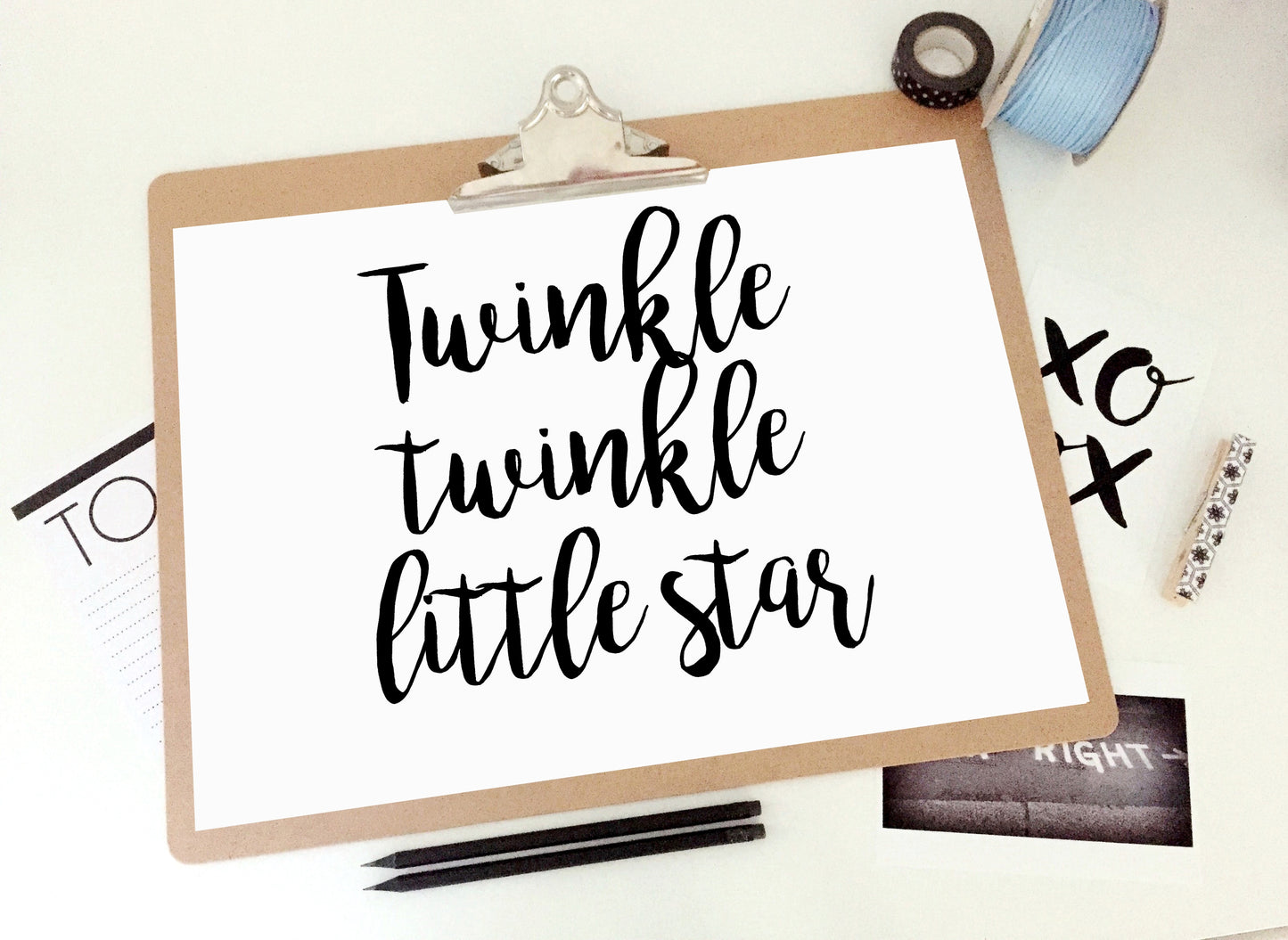 Twinkle Twinkle Printable, Twinkle Little Star Print, Sleep Sign