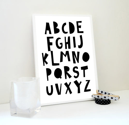 Numbers Print, Numbers Printable, Twenty Print, Classroom Wall Art