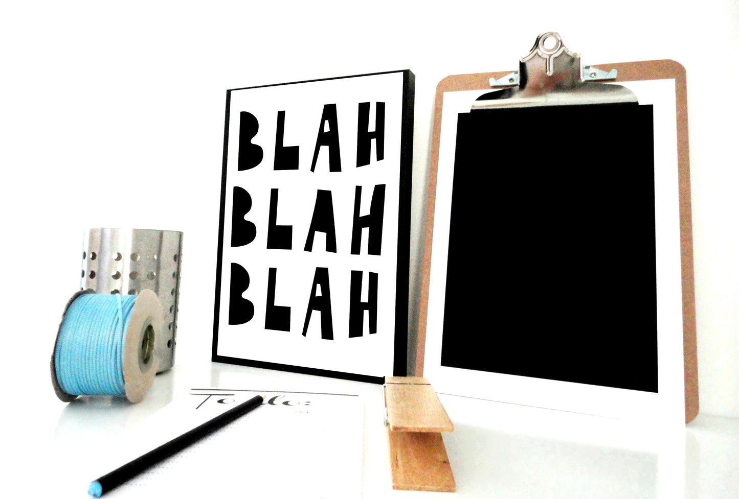 Blah Blah Blah Print, Blah Blah Blah Printable, Funny Printable