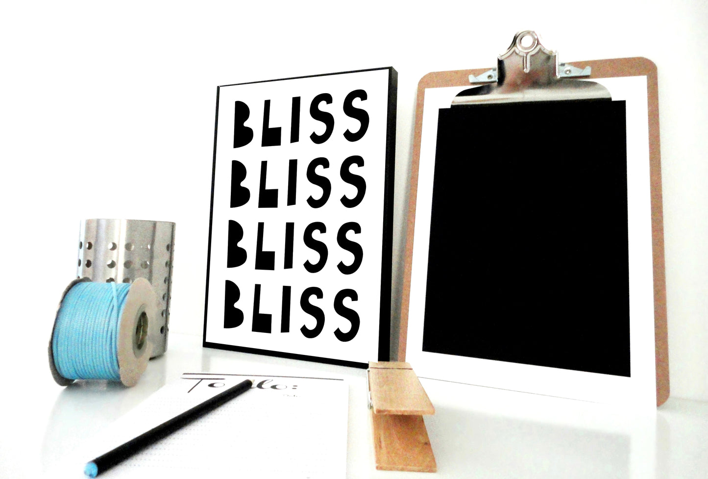 Bliss No2 Printable Print, Bliss Art Print