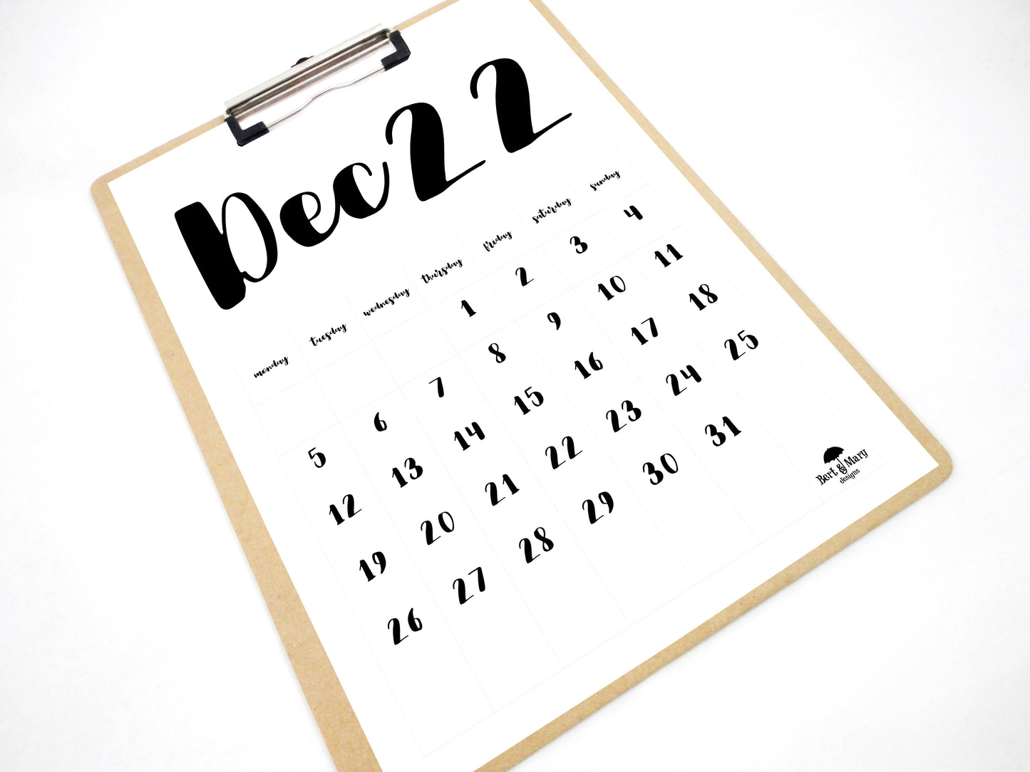 Consider 2022 Calendar, Printable Calendar