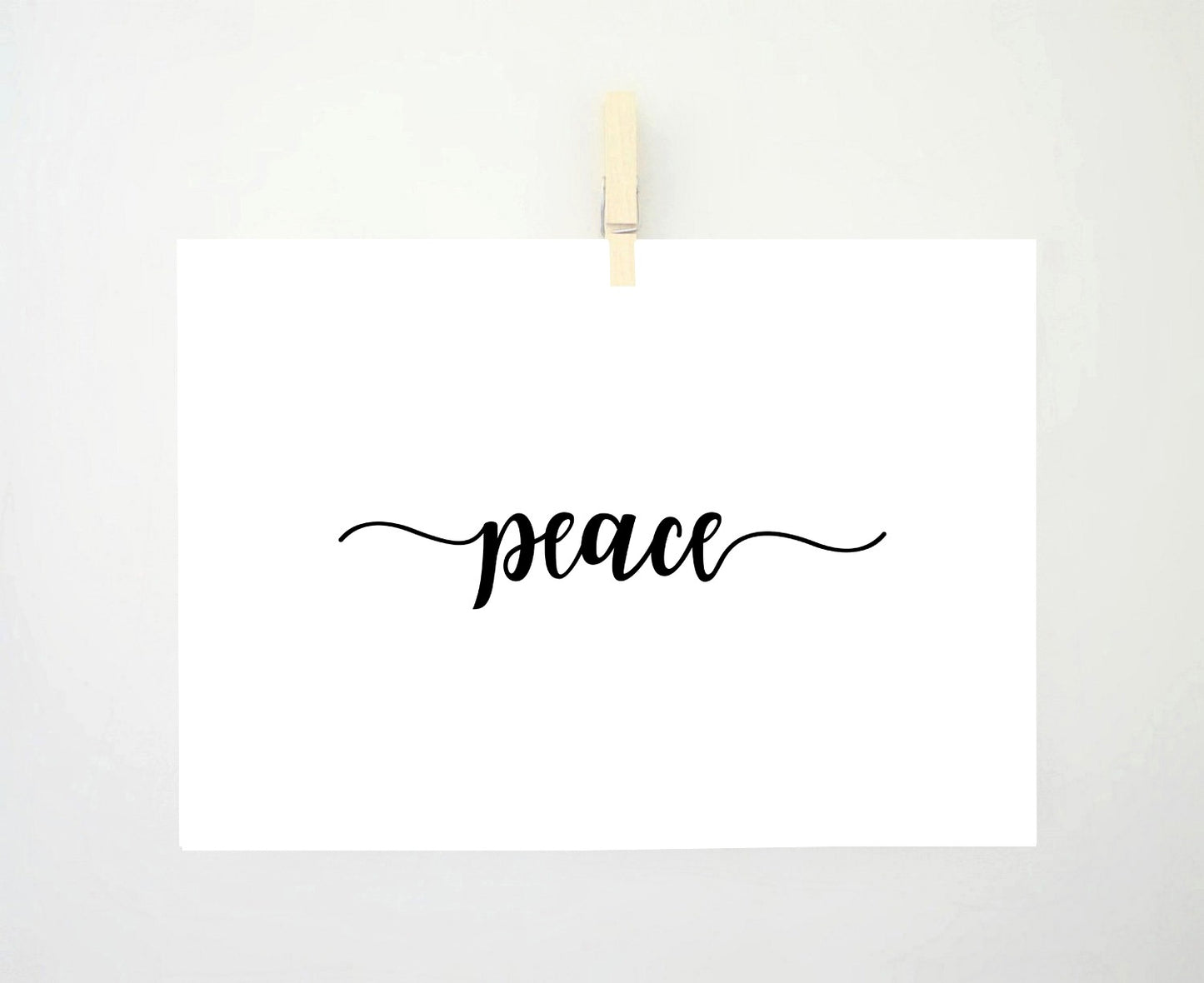 Peace Printable Print, Peace Poster, Peace Wall Art