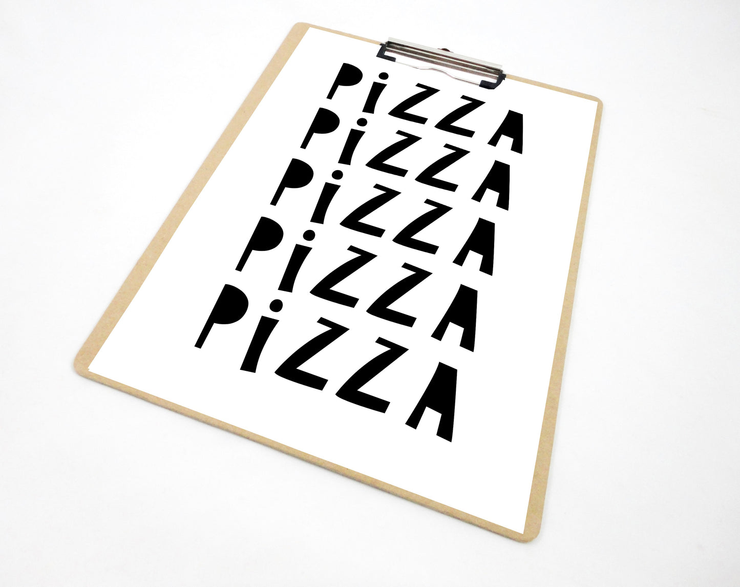 Pizza Printable Print, Pizza Poster, Kitchen Wall Art