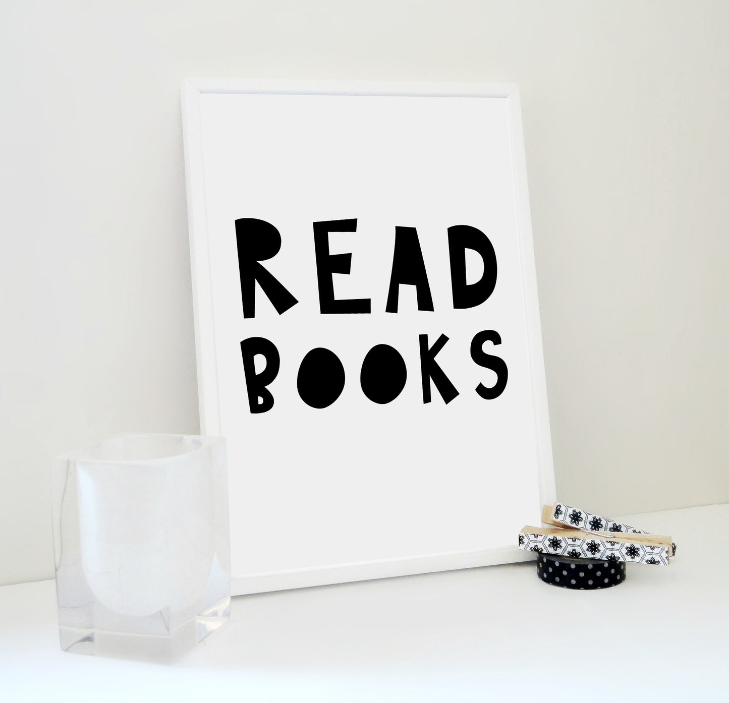 Read Books Printable, Read Art Print, Books Print