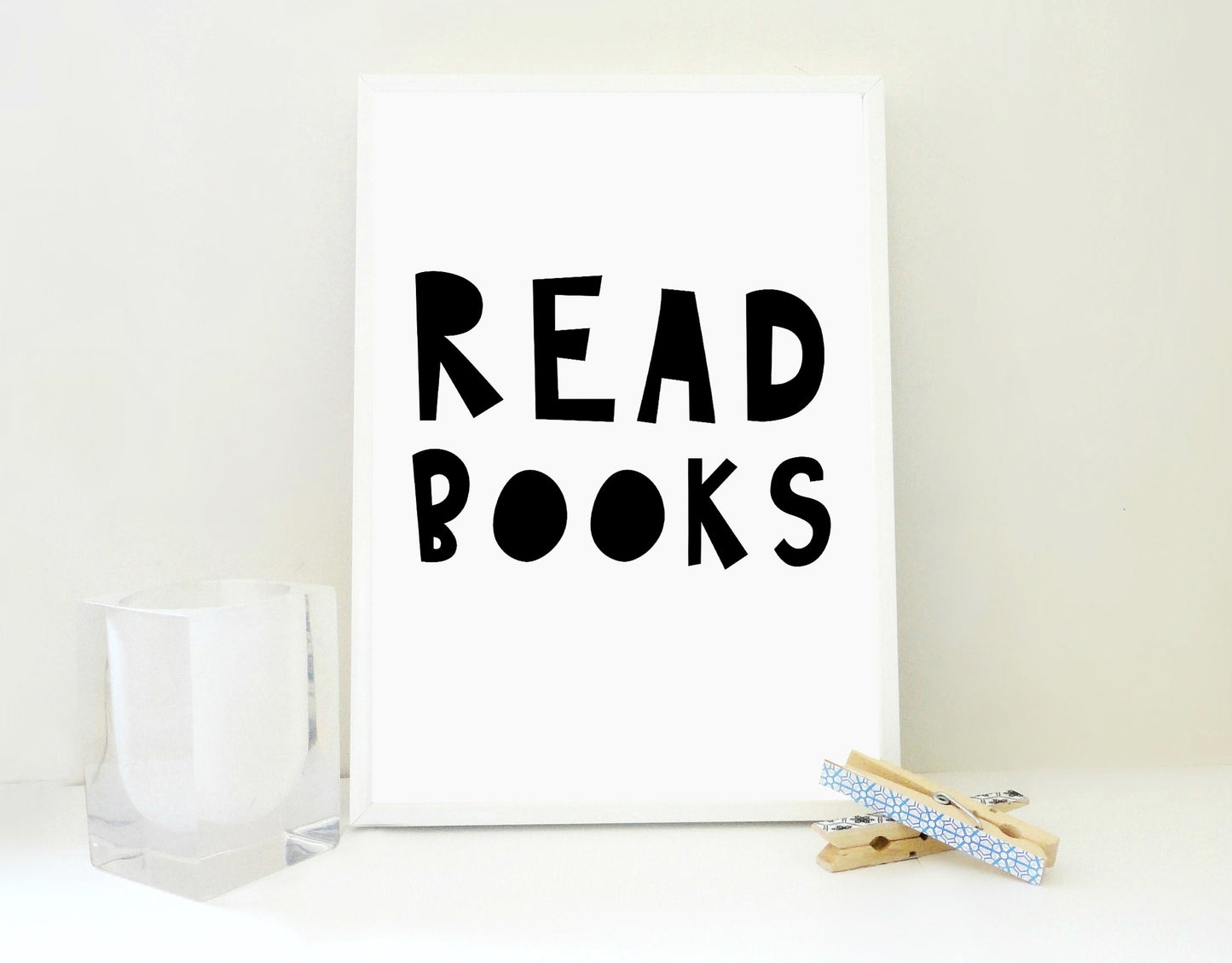 Read Books Printable, Read Art Print, Books Print