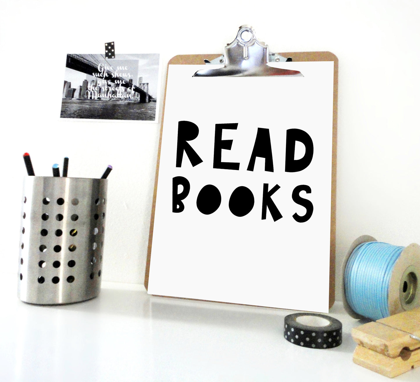 Read Books Printable, Read Art Print, Books Print