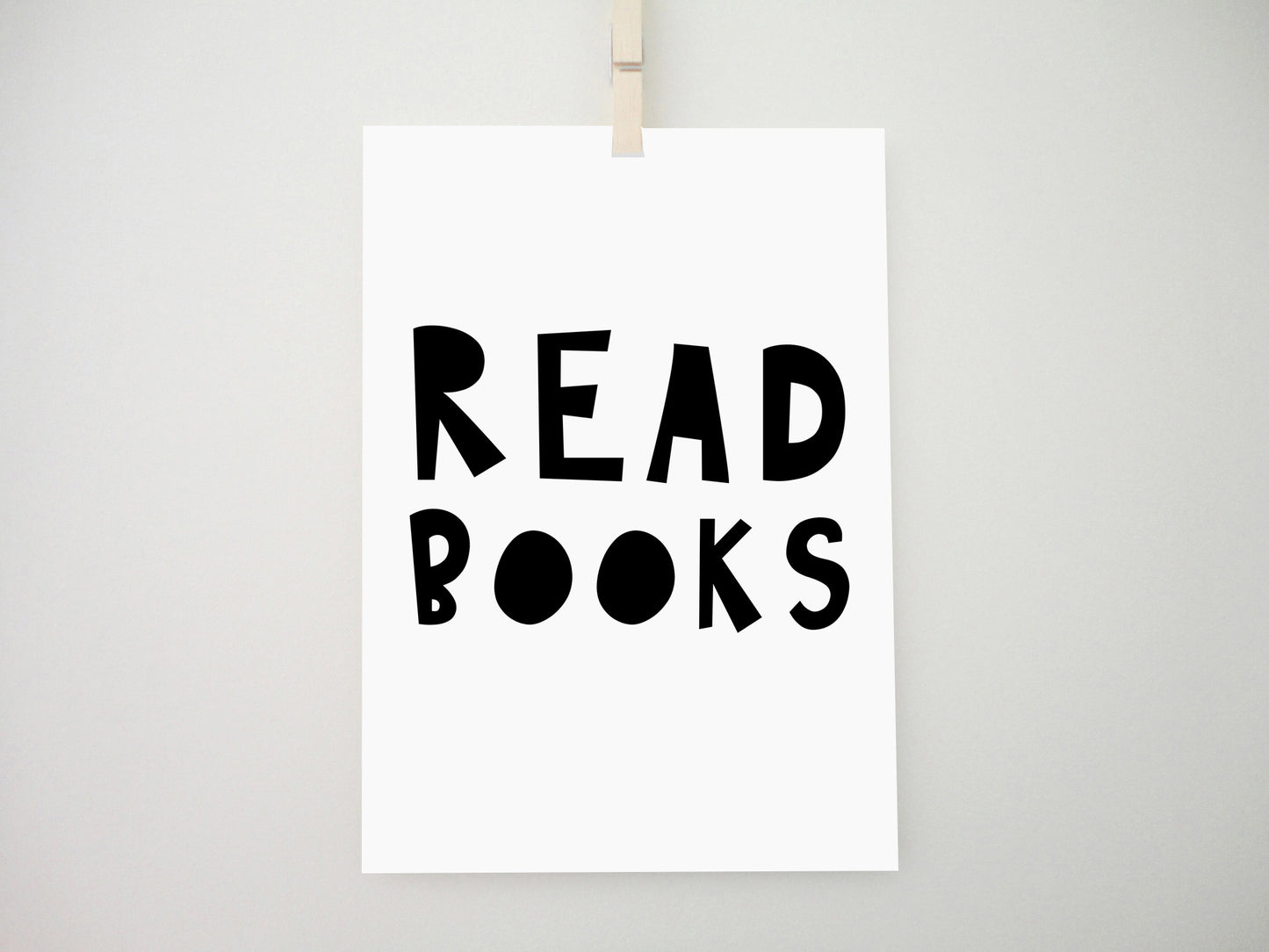 Read Books Printable, Read Art Print, Books Print