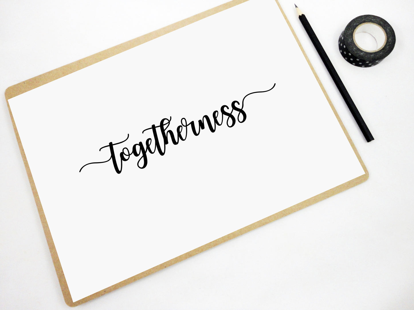 Togetherness Printable Print, Together Art Print