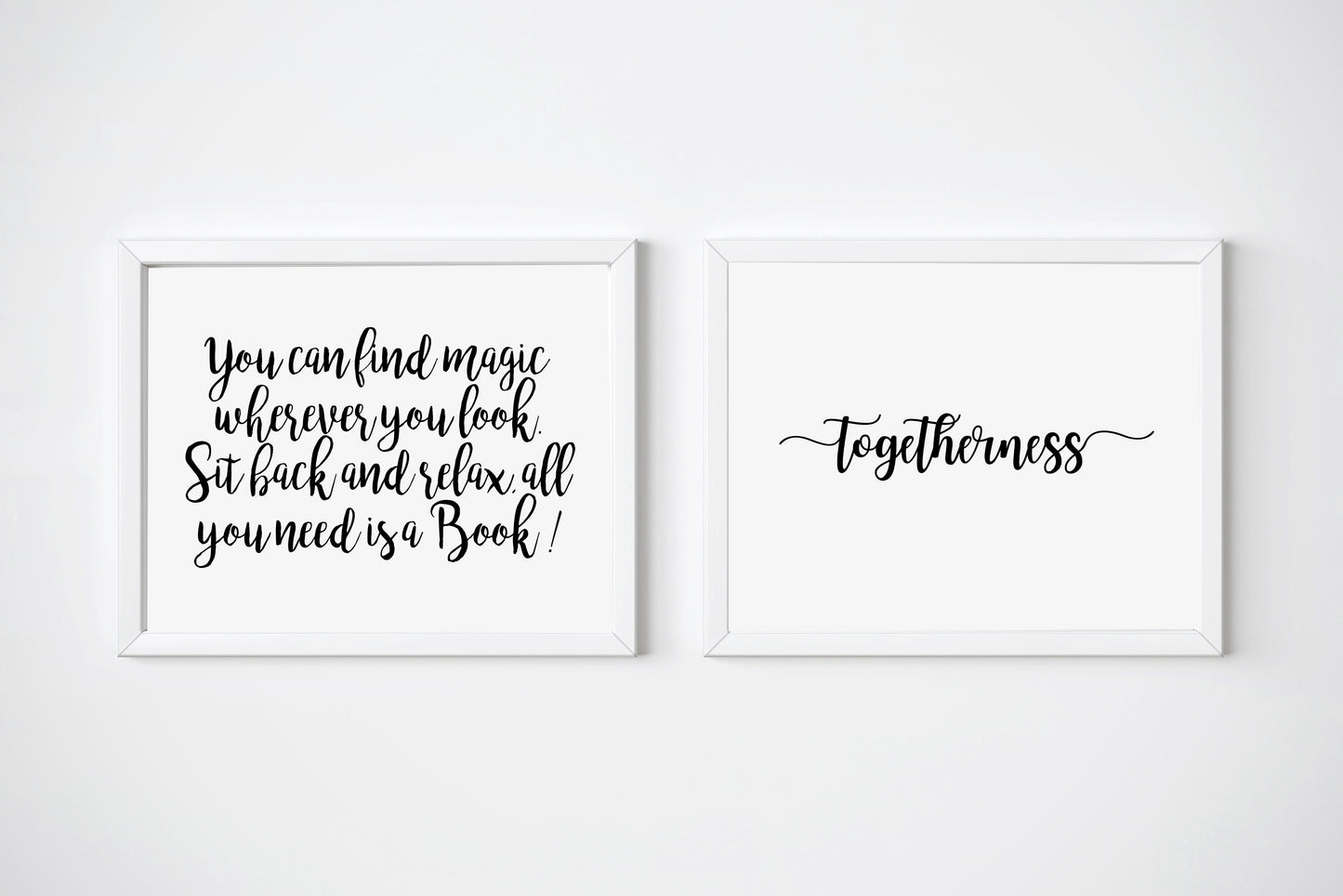 Togetherness Printable Print, Together Art Print